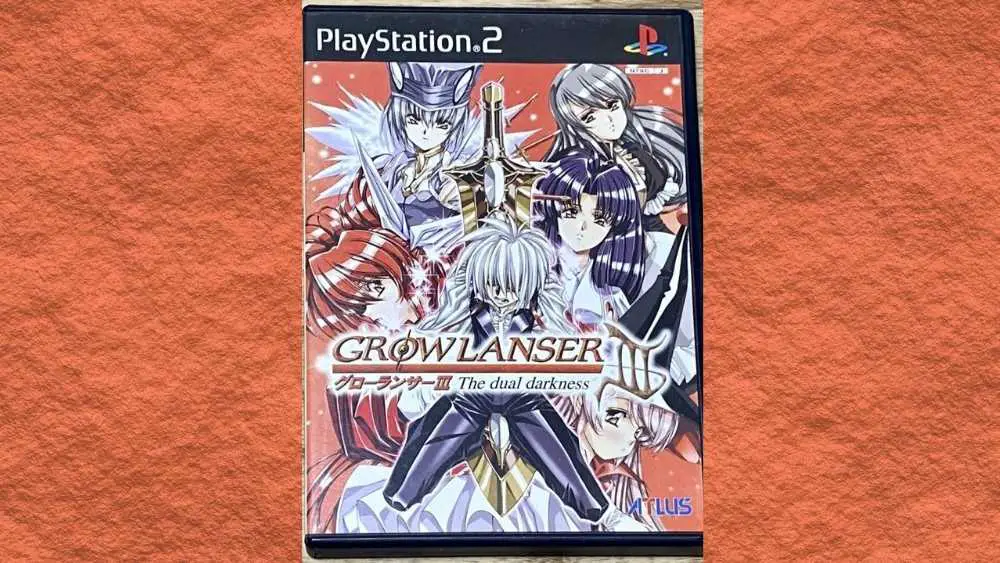 PS2 cover of Growlanser III: The Dual Darkness game