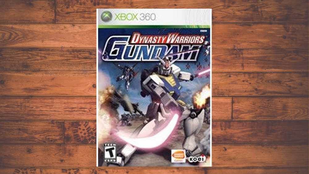 XBOX 360 cover of Dynasty Warriors: Gundam game