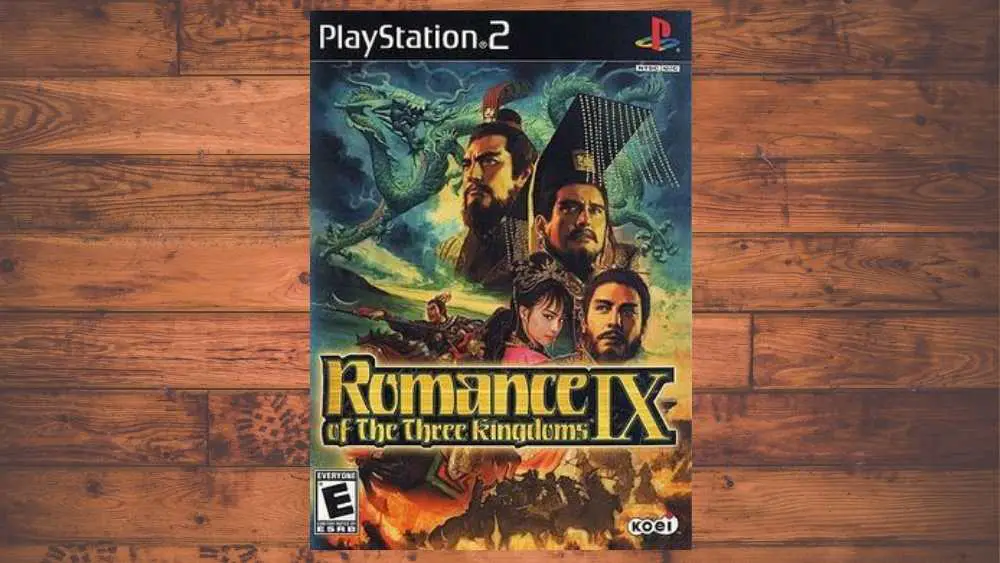 PS2 cover of Romance of the Three Kingdoms IX game