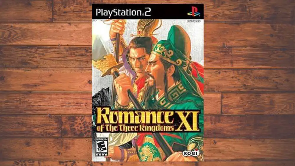 PS2 cover of Romance of the Three Kingdoms XI game