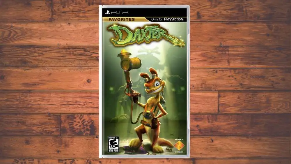 PSP cover of Daxter game
