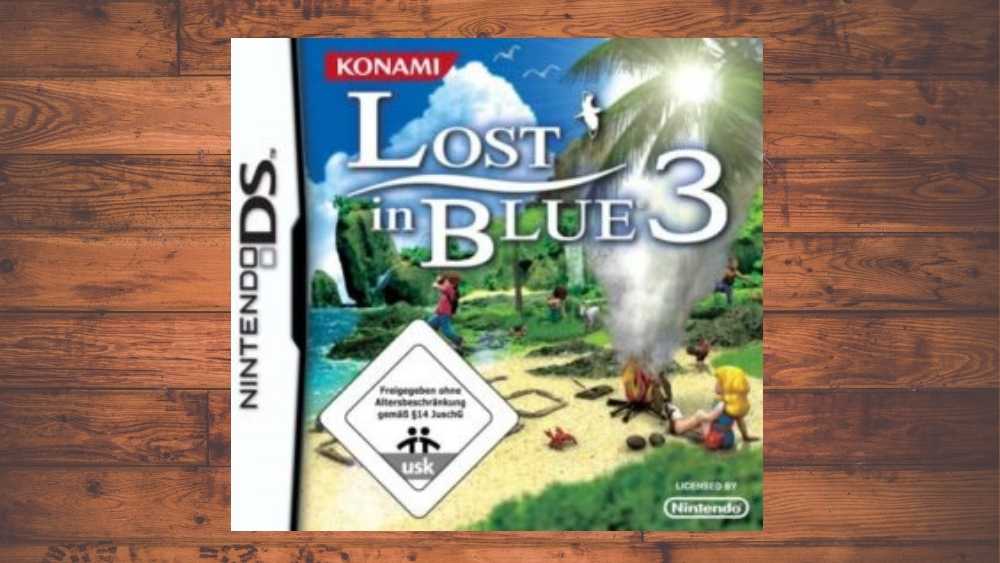 Nintendo cover of Lost in Blue 3 game