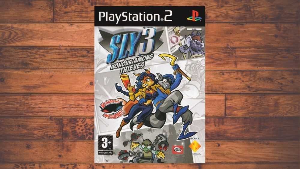 PS2 cover of Sly 3: Honor Among Thieves game