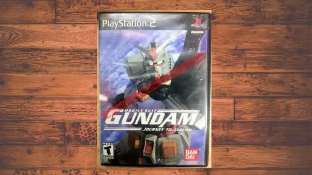 PS2 cover of Mobile Suit Gundam: Journey to Jaburo game