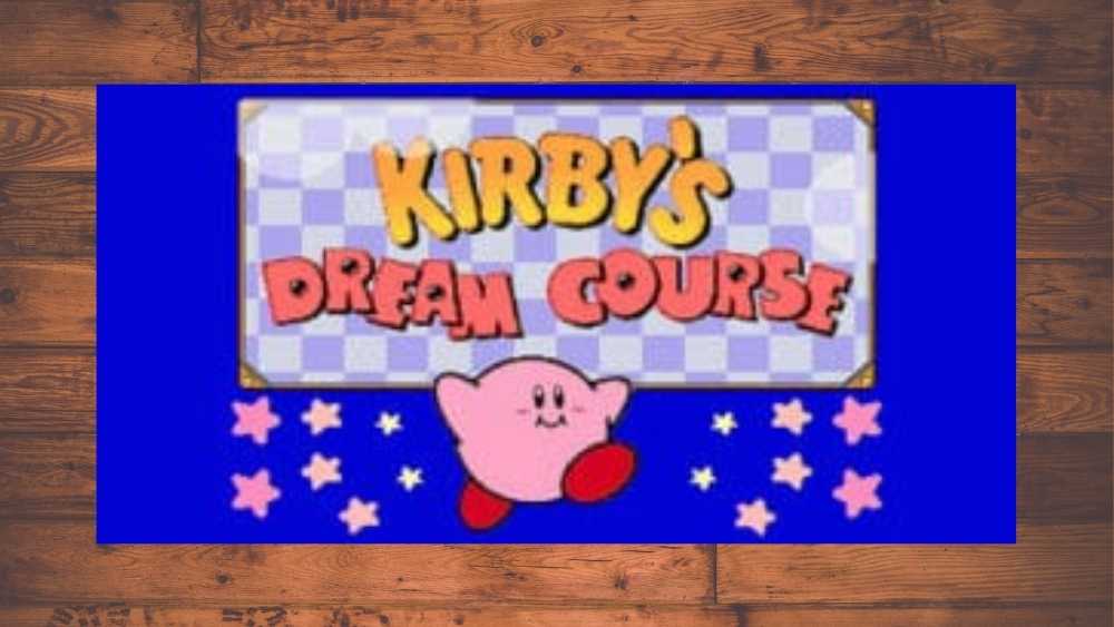 image of Kirby’s Dream Course game