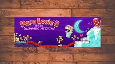 Papa Louie 3: When Sundaes Attack! - Level 1-4 Playthrough - video